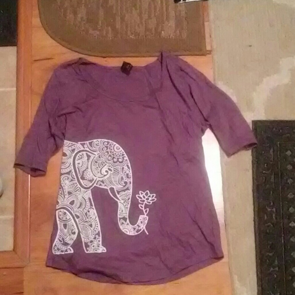 Anvil Purple Shirt